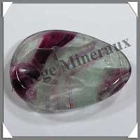 FLUORITE (Arc en Ciel) - Galet de Massage - 35 grammes - 50x35 mm - C003