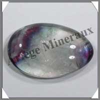FLUORITE (Arc en Ciel) - Galet de Massage - 35 grammes - 50x35 mm - C005
