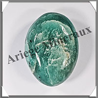 AMAZONITE - Galet de Soins - 67 grammes - 55x35x20 mm - M007