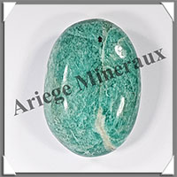 AMAZONITE - Galet de Soins - 110 grammes - 65x45x25 mm - M008