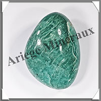AMAZONITE - Galet de Soins - 97 grammes - 65x45x25 mm - M011