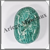AMAZONITE - Galet de Soins - 88 grammes - 55x40x25 mm - M017
