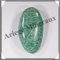 AMAZONITE - Galet de Soins - 85 grammes - 70x35x20 mm - M021