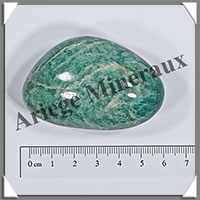 AMAZONITE - Galet de Soins - 130 grammes - 70x40x30 mm - Y002