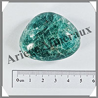 AMAZONITE - Galet de Soins - 43 grammes - 45x35x20 mm - Y004