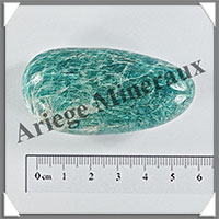 AMAZONITE - Galet de Soins - 48 grammes - 60x30x20 mm - Y006