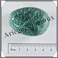 AMAZONITE - Galet de Soins - 50 grammes - 45x32x25 mm - Y007