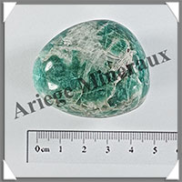 AMAZONITE - Galet de Soins - 68 grammes - 45x38x30 mm - Y014