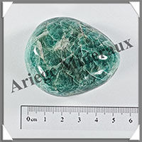 AMAZONITE - Galet de Soins - 75 grammes - 50x40x25 mm - Y016