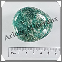 AMAZONITE - Galet de Soins - 75 grammes - 50x40x25 mm - Y016
