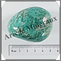 AMAZONITE - Galet de Soins - 87 grammes - 55x40x28 mm - Y018