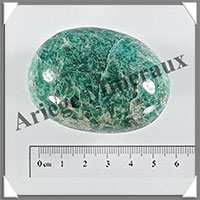 AMAZONITE - Galet de Soins - 92 grammes - 55x38x30 mm - Y019