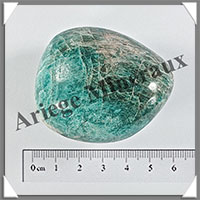AMAZONITE - Galet de Soins - 93 grammes - 50x45x30 mm - Y020