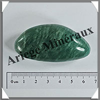 AMAZONITE - Galet de Soins - 45 grammes - 58x28x19 mm - Y104