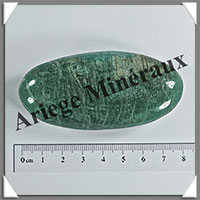 AMAZONITE - Galet de Soins - 77 grammes - 74x36x29 mm - Y106