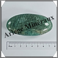 AMAZONITE - Galet de Soins - 77 grammes - 74x36x29 mm - Y106
