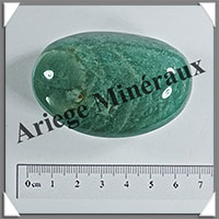 AMAZONITE - Galet de Soins - 85 grammes - 58x36x28 mm - Y109