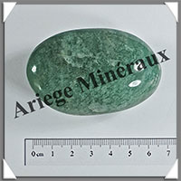 AMAZONITE - Galet de Soins - 88 grammes - 63x38x28 mm - Y111