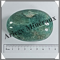 AMAZONITE - Galet de Soins - 127 grammes - 67x47x31 mm - Y113