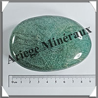 AMAZONITE - Galet de Soins - 203 grammes - 86x58x26 mm - Y116