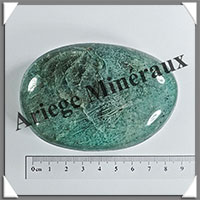 AMAZONITE - Galet de Soins - 203 grammes - 86x58x26 mm - Y116