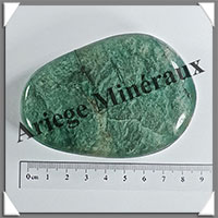 AMAZONITE - Galet de Soins - 155 grammes - 81x56x21 mm - Y118