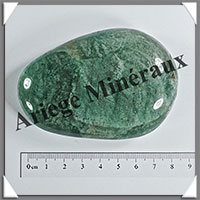 AMAZONITE - Galet de Soins - 155 grammes - 81x56x21 mm - Y118