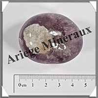 AMETHYSTE - Galet de Soins - 71 grammes - 44x35x31 mm - Y006