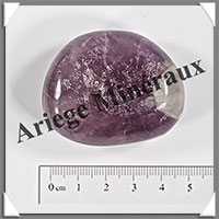 AMETHYSTE - Galet de Soins - 66 grammes - 52x48x24 mm - Y007