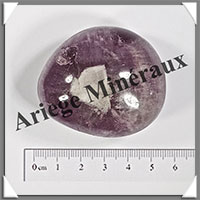 AMETHYSTE - Galet de Soins - 91 grammes - 50x44x27 mm - Y008