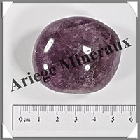 AMETHYSTE - Galet de Soins - 62 grammes - 45x38x26 mm - Y010