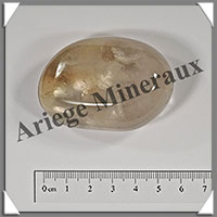 CITRINE (Naturelle) - Galet de Soins - 89 grammes - 60x40x25 mm - R003