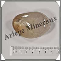 CITRINE (Naturelle) - Galet de Soins - 89 grammes - 60x40x25 mm - R003