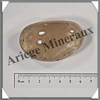 CITRINE (Naturelle) - Galet de Soins - 95 grammes - 63x38x25 mm - R007
