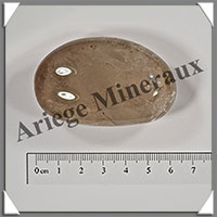 CITRINE (Naturelle) - Galet de Soins - 95 grammes - 63x38x25 mm - R007