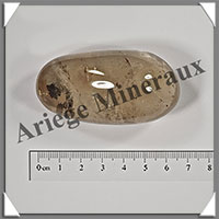 CITRINE (Naturelle) - Galet de Soins - 100 grammes - 66x33x30 mm - R009
