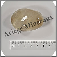 CITRINE (Naturelle) - Galet de Soins - 80 grammes - 53x37x29 mm - R010