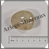 CITRINE (Naturelle) - Galet de Soins - 53 grammes - 40x32x27 mm - R015