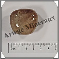 CITRINE (Naturelle) - Galet de Soins - 55 grammes - 35x32x25 mm - R019