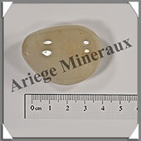 CITRINE (Naturelle) - Galet de Soins - 46 grammes - 44x32x20 mm - R020