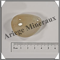 CITRINE (Naturelle) - Galet de Soins - 46 grammes - 44x32x20 mm - R020