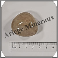 CITRINE (Naturelle) - Galet de Soins - 46 grammes - 38x36x20 mm - R021