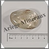 CITRINE (Naturelle) - Galet de Soins - 52 grammes - 49x31x18 mm - R023