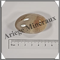 CITRINE (Naturelle) - Galet de Soins - 50 grammes - 45x28x27 mm - R025
