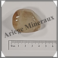 CITRINE (Naturelle) - Galet de Soins - 52 grammes - 42x30x21 mm - R026