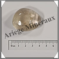 CITRINE (Naturelle) - Galet de Soins - 43 grammes - 40x30x21 mm - R028