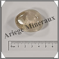 CITRINE (Naturelle) - Galet de Soins - 43 grammes - 40x30x21 mm - R028