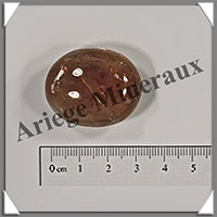 CITRINE (Naturelle) - Galet de Soins - 22 grammes - 33x26x13 mm - R031