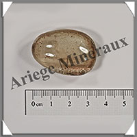 CITRINE (Naturelle) - Galet de Soins - 22 grammes - 35x25x15 mm - R034
