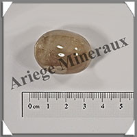 CITRINE (Naturelle) - Galet de Soins - 26 grammes - 32x23x23 mm - R035